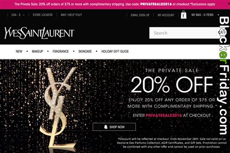 ysl black friday 2021|YSL beauty black friday sale.